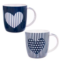 Kubki ceramiczne JUST LOVE 390 ml 2 szt. - galeria #1