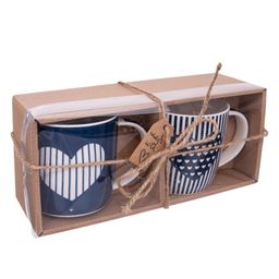 Kubki ceramiczne JUST LOVE 390 ml 2 szt. - galeria #2