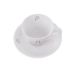Zestaw filiżanek ze spodkiem ANIOŁ 90 ml 2 szt. - galeria #3