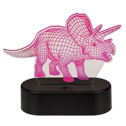 Lampka nocna 3D dla dzieci TRICERATOPS - galeria #4