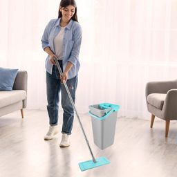 Zestaw mop i wiadro z wyciskaczem CLEAN pionowy - galeria #1