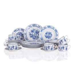 Porcelanowy zestaw obiadowy ONION 30 szt - galeria #7