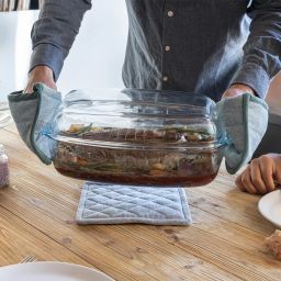 Szklane naczynie do pieczenia z pokrywką PYREX - galeria #2