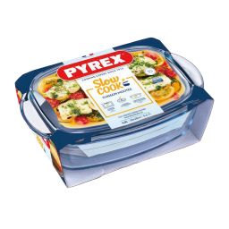 Szklane naczynie do pieczenia z pokrywką PYREX - galeria #3