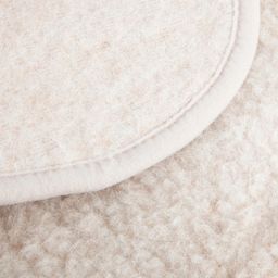 Kocyk naturalny z owczej wełny Merino - galeria #1