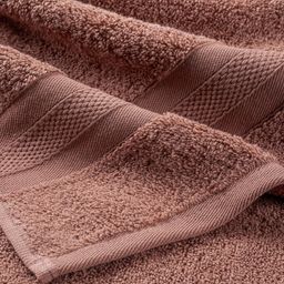 Zestaw ręczników frotte i ręczników kąpielowych MEXICO brązowy 6 szt. - galeria #1