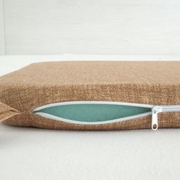 Poduszka siedzisko z możliwością prania BESSY beżowa - galeria #5