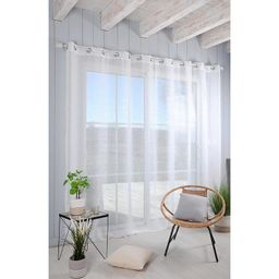 Firana z woalu do salonu CELIAN XXL 300 x 260 cm - galeria #3