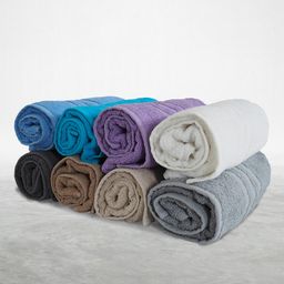 Ręcznik kąpielowy frotte STANDARD fioletowy 70 x 140 cm - galeria #2