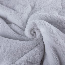 Pikowany barankowy zestaw INVERNO jeżynowy 2 szt. - galeria #5