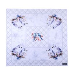 Obrus nakładka ZIMOWE PTASZKI 85 x 85 cm - galeria #1