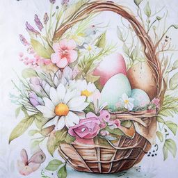 Zestaw 3 poszewek na poduszki WIELKANOC 45 x 45 cm - galeria #5