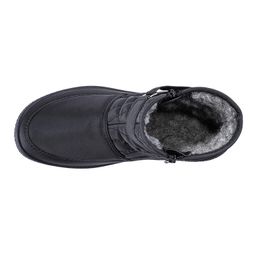 Męskie pikowane buty zimowe na suwak - galeria #2