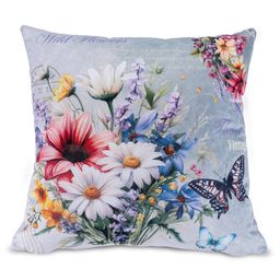 Zestaw 3 poszewek na poduszki SPRING FLOWERS 45 x 45 cm - galeria #3