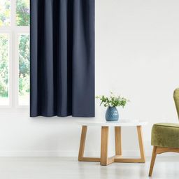 Zasłona zaciemniająca blackout RESTILO indygo 140 x 245 cm - galeria #4