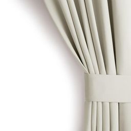 Zasłona zaciemniająca blackout RESTILO kremowa 140 x 245 cm - galeria #1