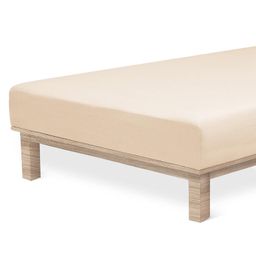 Napinane prześcieradło Jersey z elastanem kawowe - galeria #4