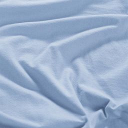 Napinane prześcieradło Jersey z elastanem niebieskie - galeria #1