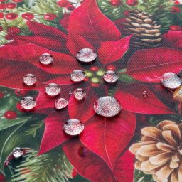 Obrus na stół z powłoką teflonową CHRISTMAS STAR 120 x 160 cm - galeria #4