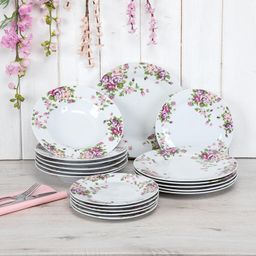 Porcelanowy zestaw obiadowy BEAUTY 18 szt.