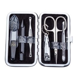 Zestaw do manicure średni Etui wzór węża