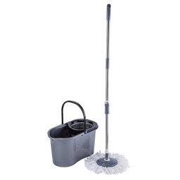 Mop obrotowy z wiadrem GREY