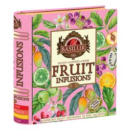 Herbaciana książka FRUIT INFUSIONS kolekcja prezentowa 32 torebek