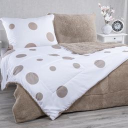 Pikowany barankowy zestaw Dual Feel ESTELLA 3 szt.
