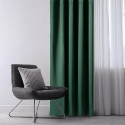Zasłona zaciemniająca blackout RESTILO ciemnozielona 140 x 245 cm