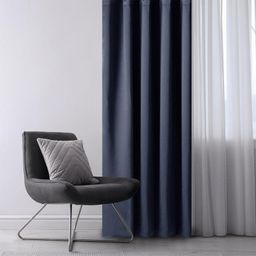 Zasłona zaciemniająca blackout RESTILO indygo 140 x 245 cm