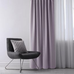 Zasłona zaciemniająca blackout RESTILO różowa 140 x 245 cm