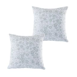 Zestaw 2 poszewek na poduszki DITA zielony 40 x 40 cm