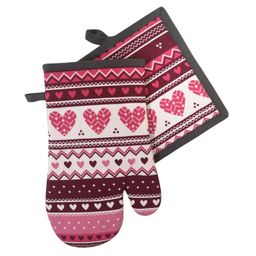 Rękawica kuchenna i podkładka VALENTINES