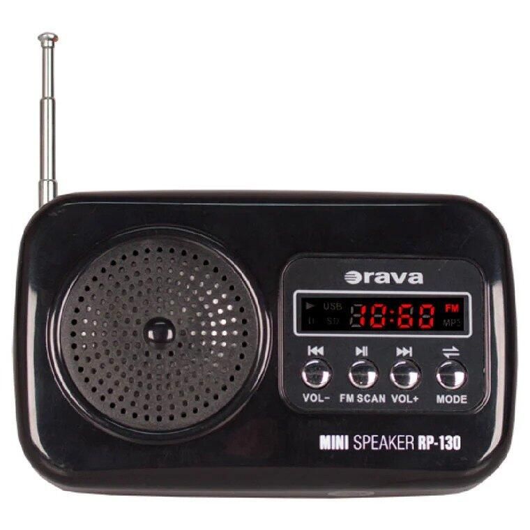 Przenośne radio z USB Orava RP-130 B czarne - galeria #1