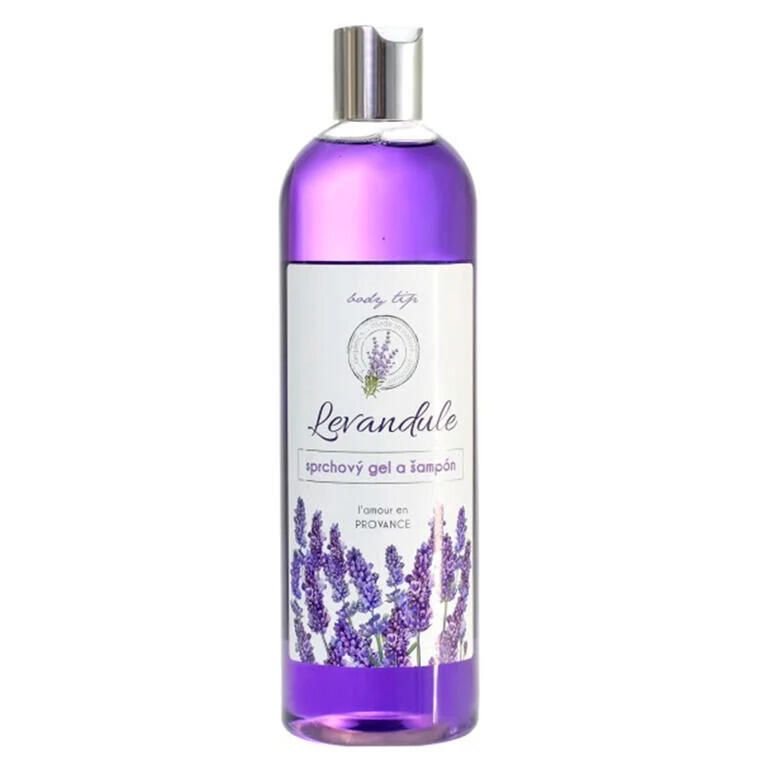 Żel pod prysznic i szampon z olejkiem lawendowym BT Premium 500 ml - galeria #1