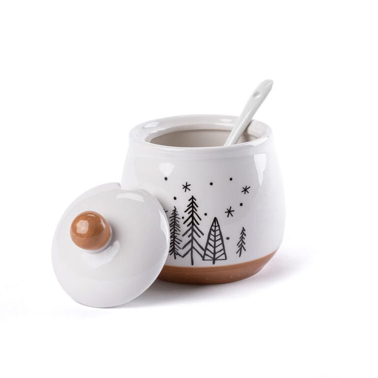 Ceramiczna cukiernica CHOINKI - galeria #1