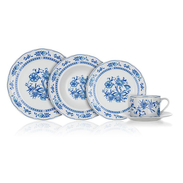Porcelanowy zestaw obiadowy ONION 30 szt - galeria #1