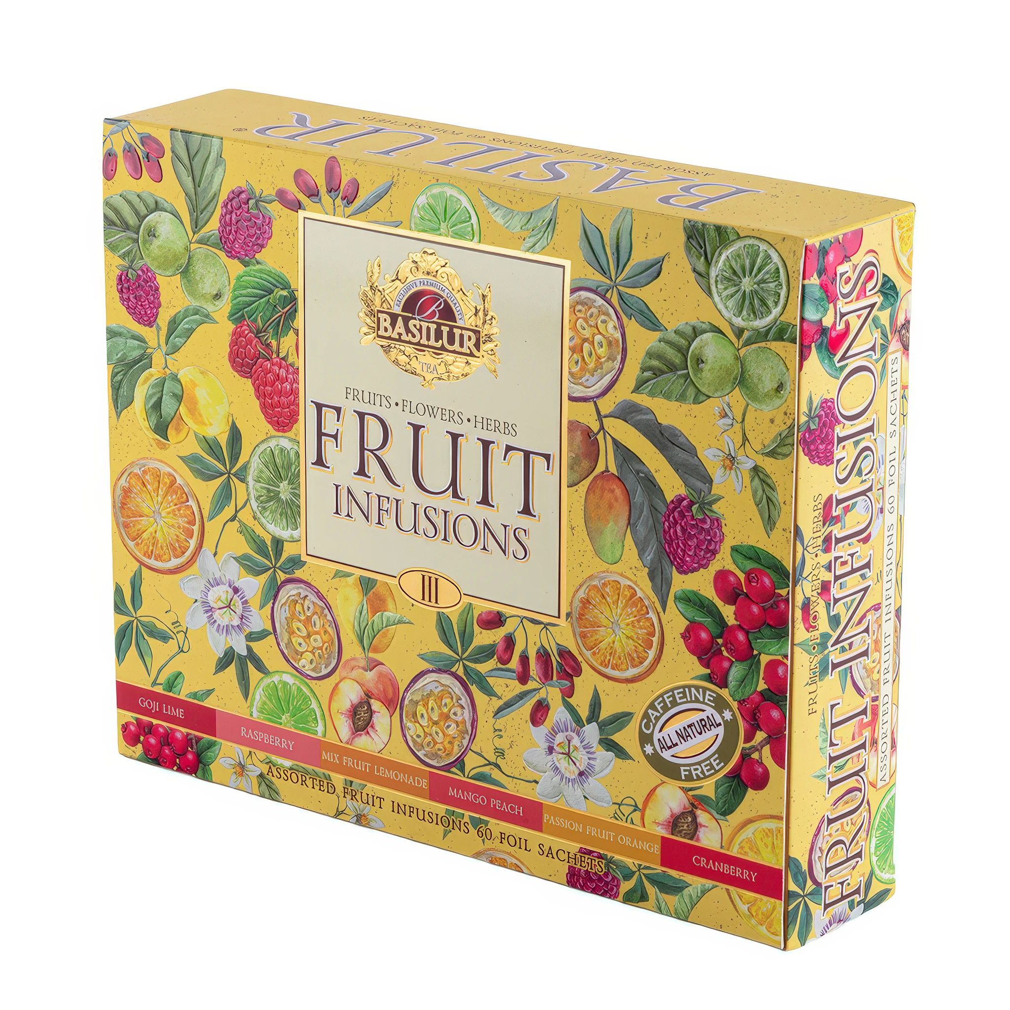 Herbaty FRUIT INFUSIONS Assorted III zestaw prezentowy 60 saszetek - galeria #2