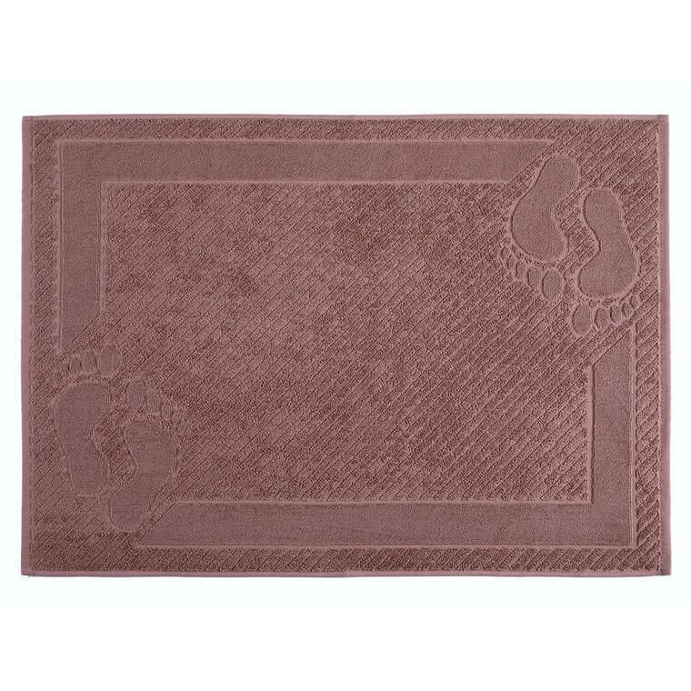 Mata łazienkowa frotte MEXICO brązowa 50 x 70 cm - galeria #1