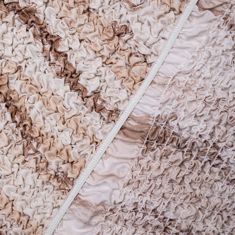 Bi-elastyczne pokrowce OCEANO NOWE beżowe - galeria #5