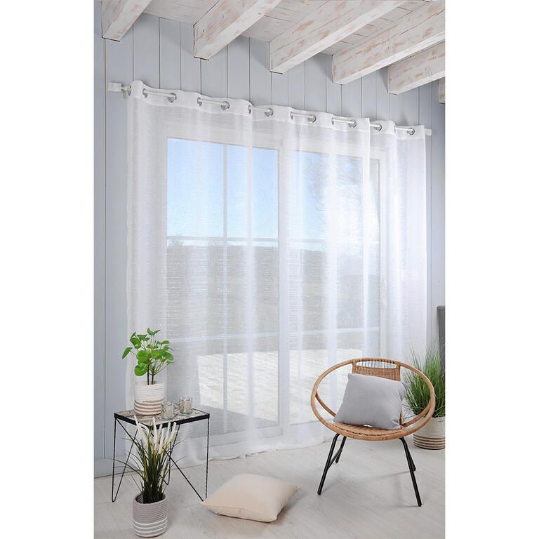 Firana z woalu do salonu CELIAN XXL 300 x 260 cm - galeria #3