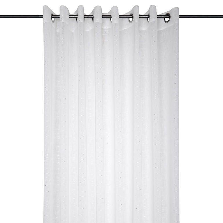Firana z woalu do salonu CELIAN XXL 300 x 280 cm - galeria #1