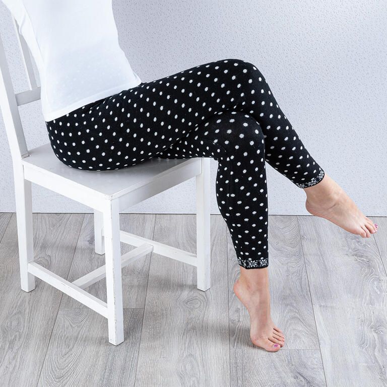 Legginsy damskie z wełną - galeria #3
