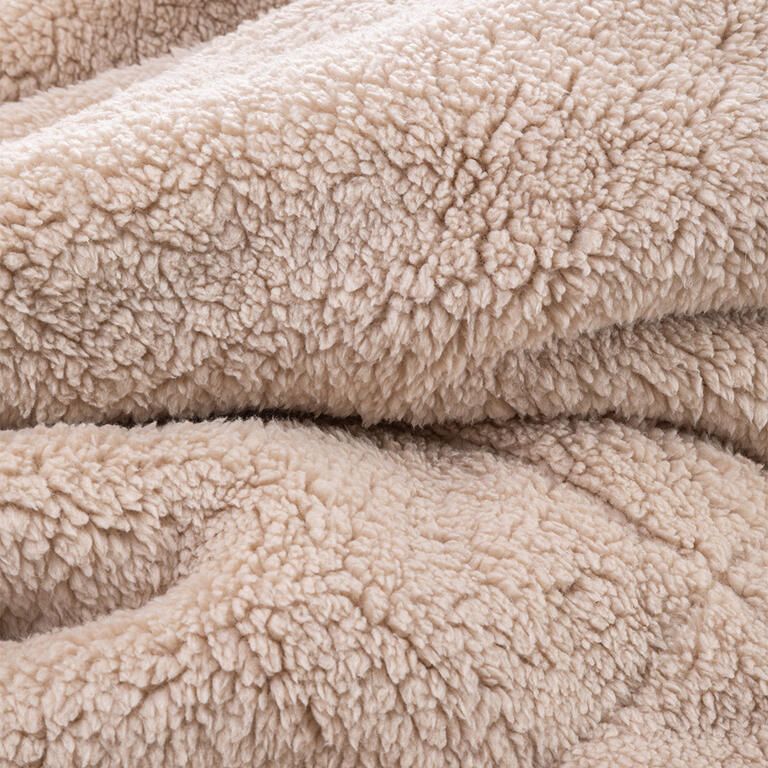 Pikowany barankowy koc Dual Feel FLORENCE 140 x 200 cm - galeria #1
