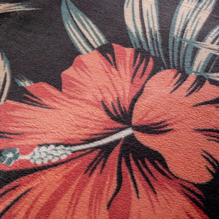 Koc z mikropluszu HIBISKUS 150 x 200 cm - galeria #4