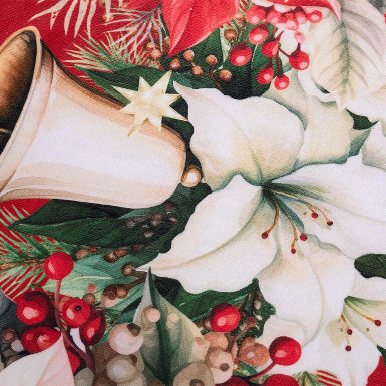 Obrus nakładka RED POINSETTIA 85 x 85 cm - galeria #1
