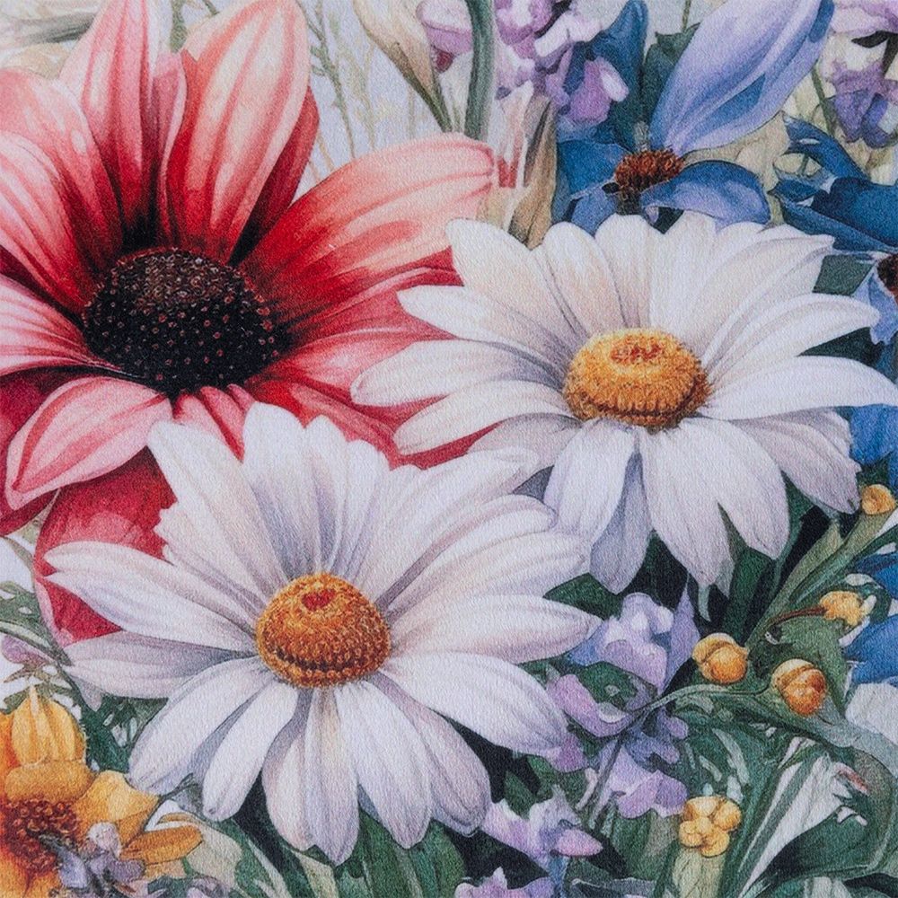 Zestaw 3 poszewek na poduszki SPRING FLOWERS 45 x 45 cm - galeria #6