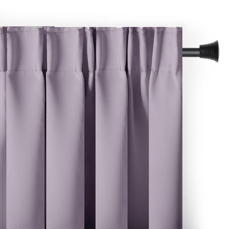 Zasłona zaciemniająca blackout RESTILO różowa 140 x 245 cm - galeria #2