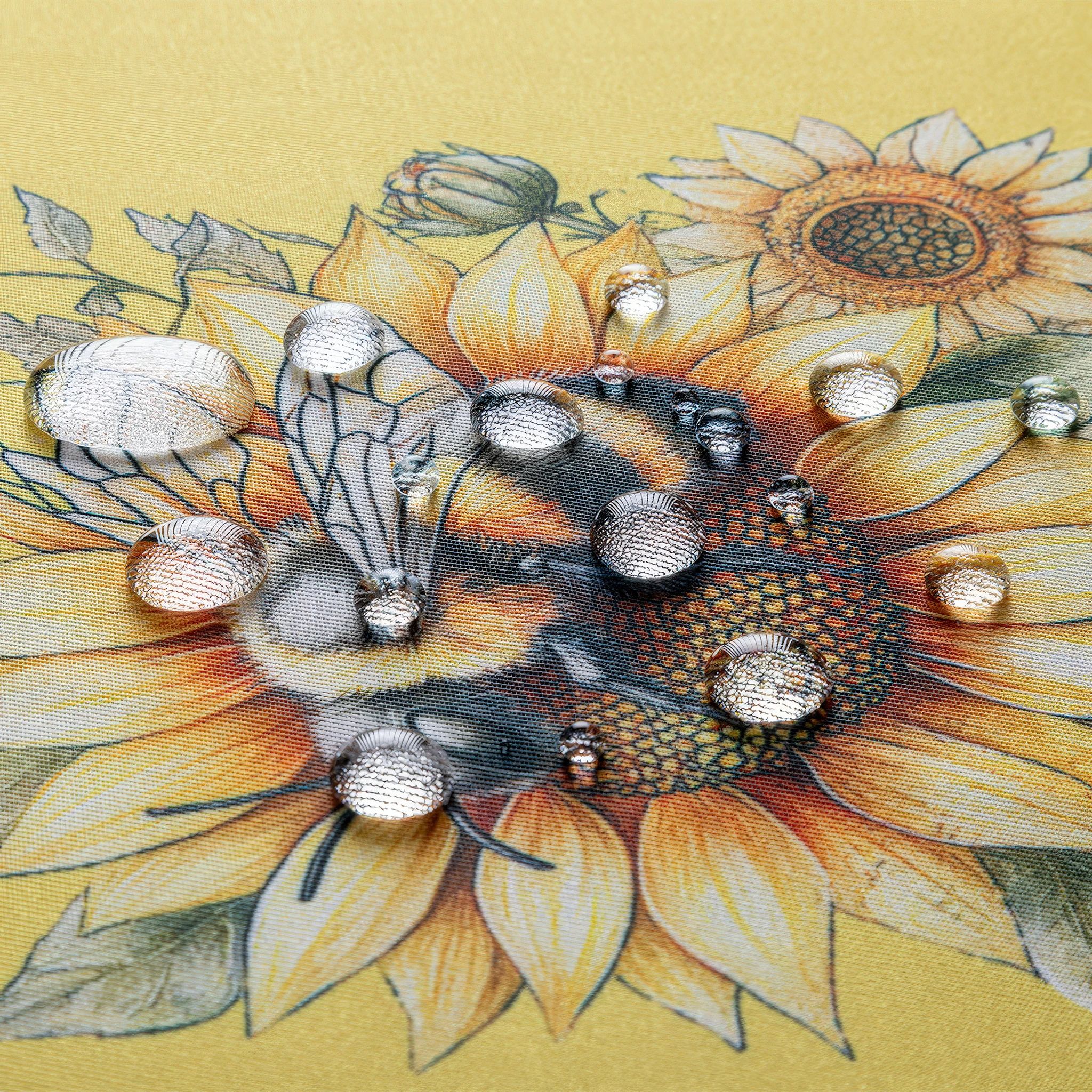 Obrus nakładka SUNFLOWERS 85 x 85 cm - galeria #5