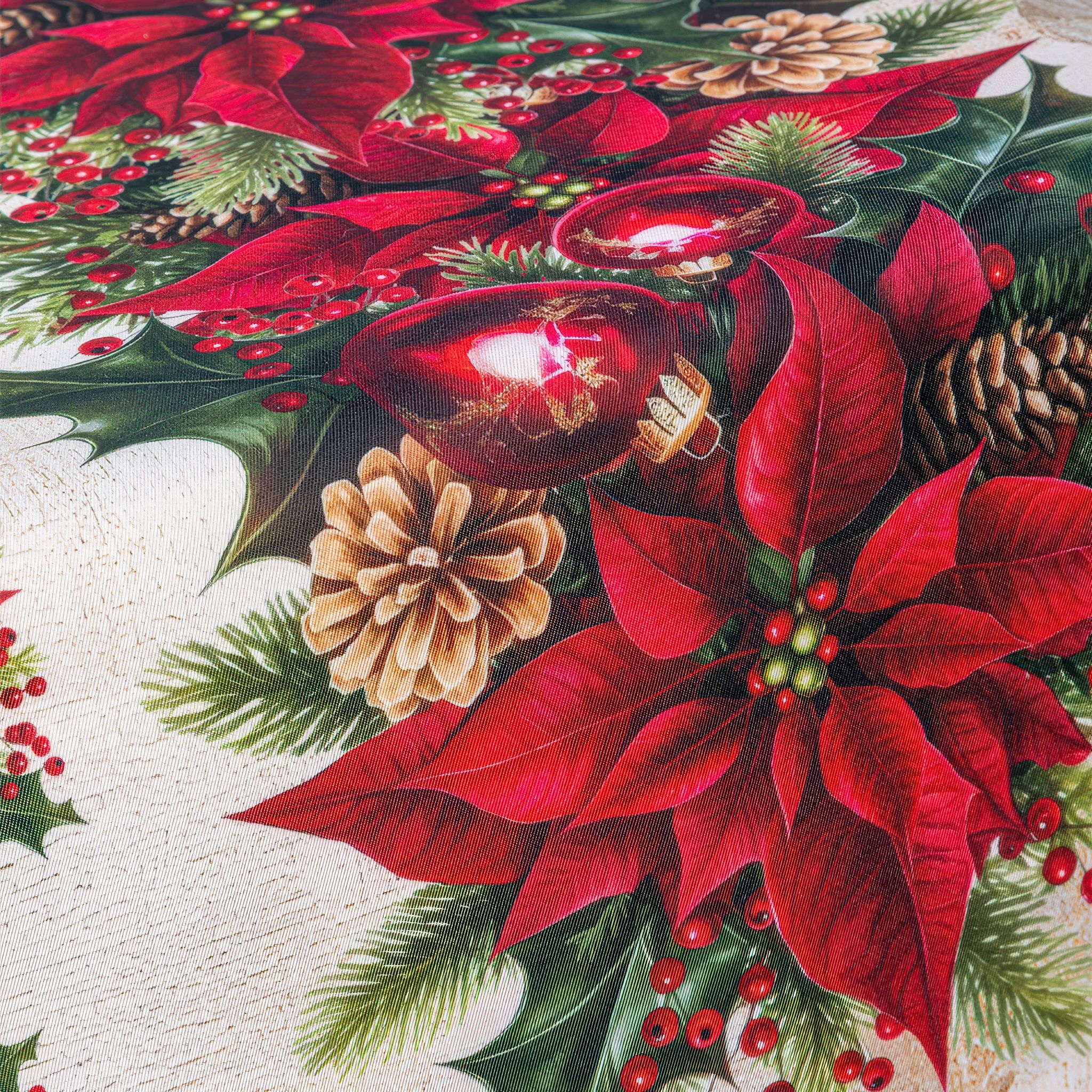 Obrus nakładka z powłoką teflonową CHRISTMAS STAR 85 x 85 cm - galeria #5
